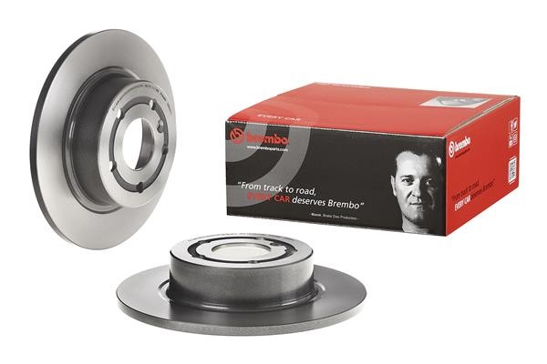 2x Brake Discs Pair Solid fits RANGE ROVER Mk2 P38A 2.5D Rear 94 to 02 256T Set gallery