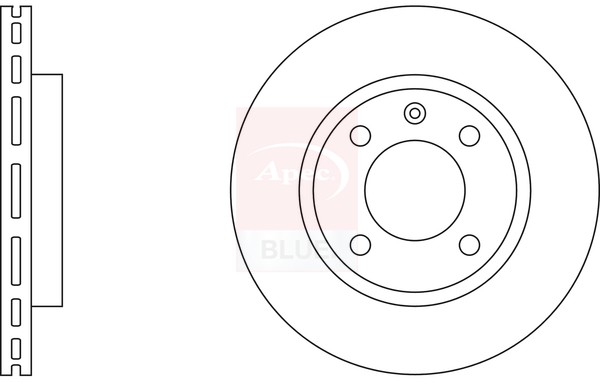 2x Brake Discs Pair Vented fits AUDI COUPE B2 2.1 Front 82 to 87 239mm Set New gallery
