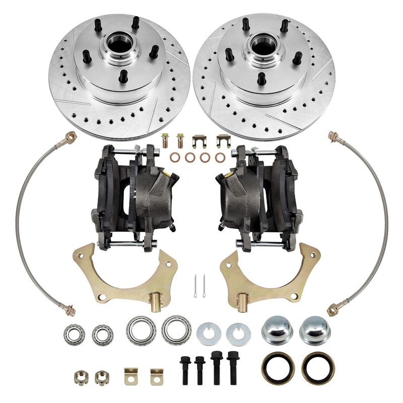 FOR GM BP Complete 11" Front Disc Brake Kit, 5 x 4-3/4" gallery