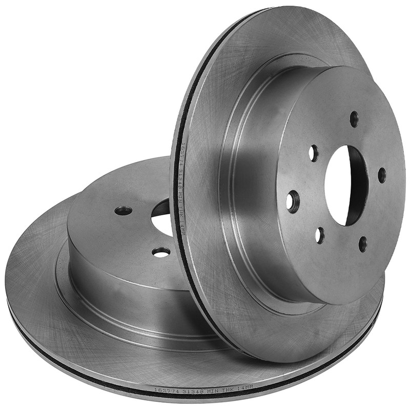 Rear Discs Brake Rotors Vented For Infiniti FX35 For Nissan Murano 3.5L 03-2012