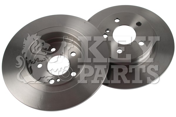 2x Brake Discs Pair Solid fits MERCEDES C200 S204, W204 2.1D Rear 07 to 09 300mm gallery