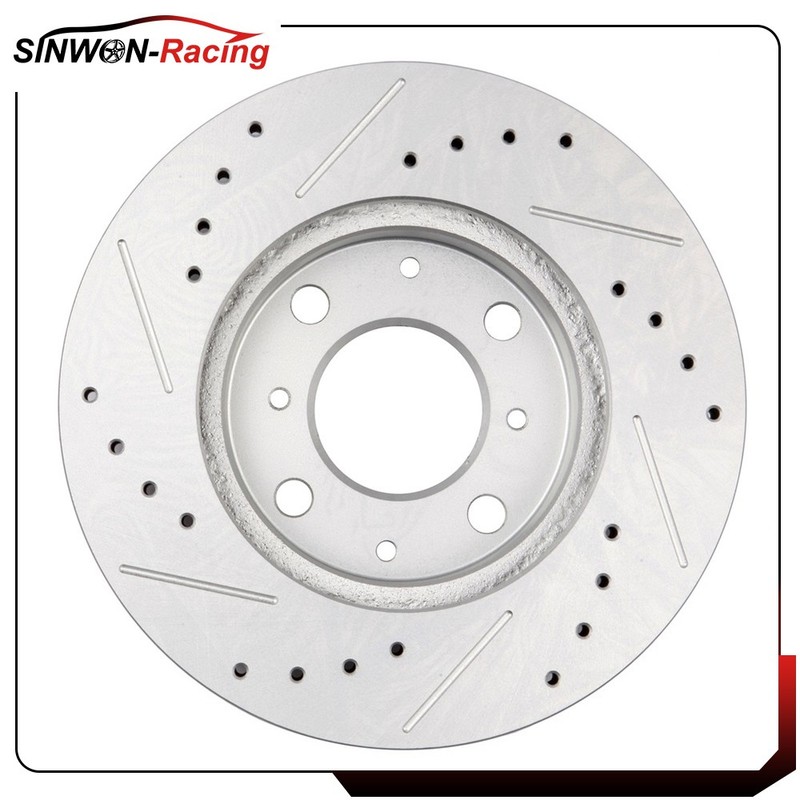 Front And Rear Brake Discs Rotors Kits For Lexus IS250 2006-2012 Drilled Slotted gallery