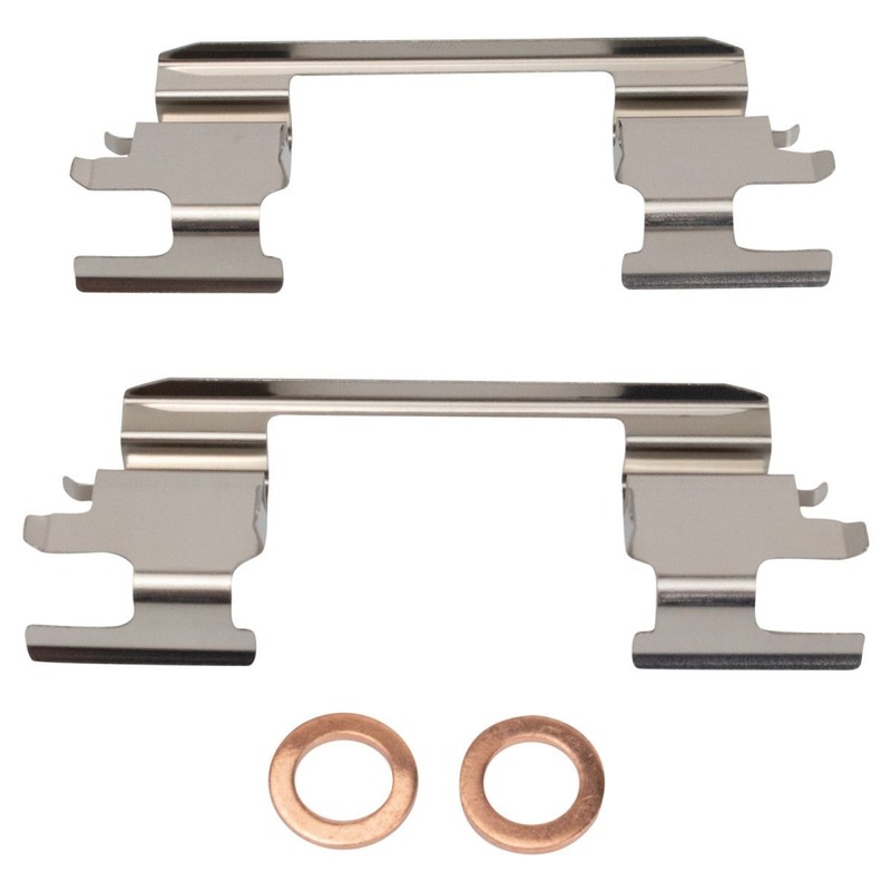 Performance Brake Pad & Rotor Kit Ceramic Fits Cadillac GMC gallery