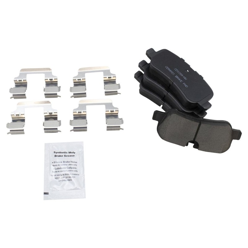 TRQ Brake Pads Rotors Cleaner & Fluid Kit Fits 2006-2009 Land Rover Range Rover gallery