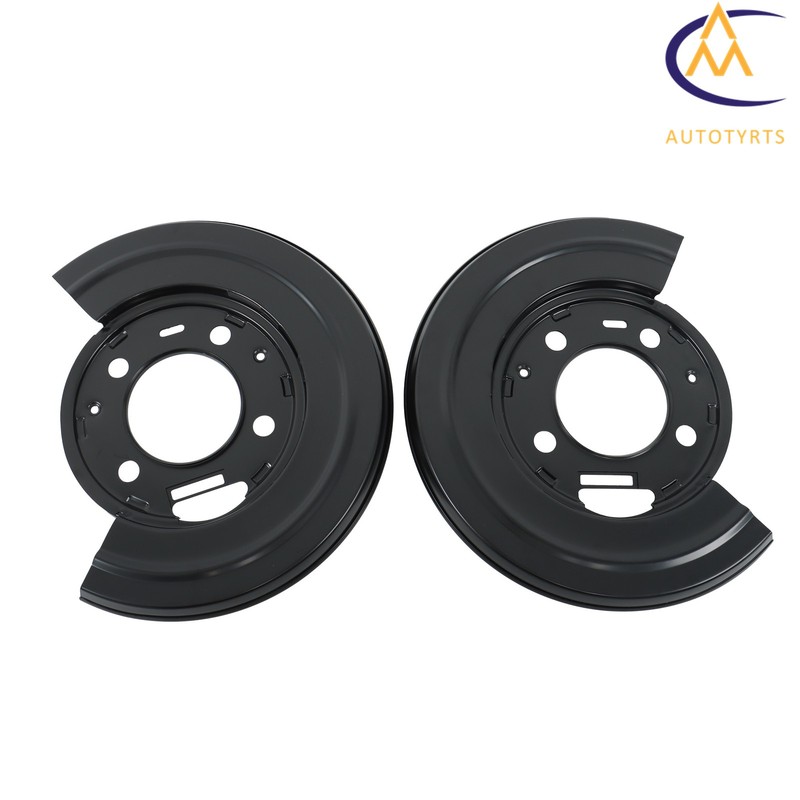 For Ford F-350 F-450 6.7L V8 Pair Rear Brake Dust Shield Backing Plates 924-212 gallery