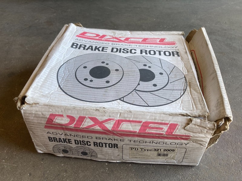 DIXCEL front brake disk pair PD 321 2009 for NISSAN SKYLINE R33 GTS RB25DE NA gallery