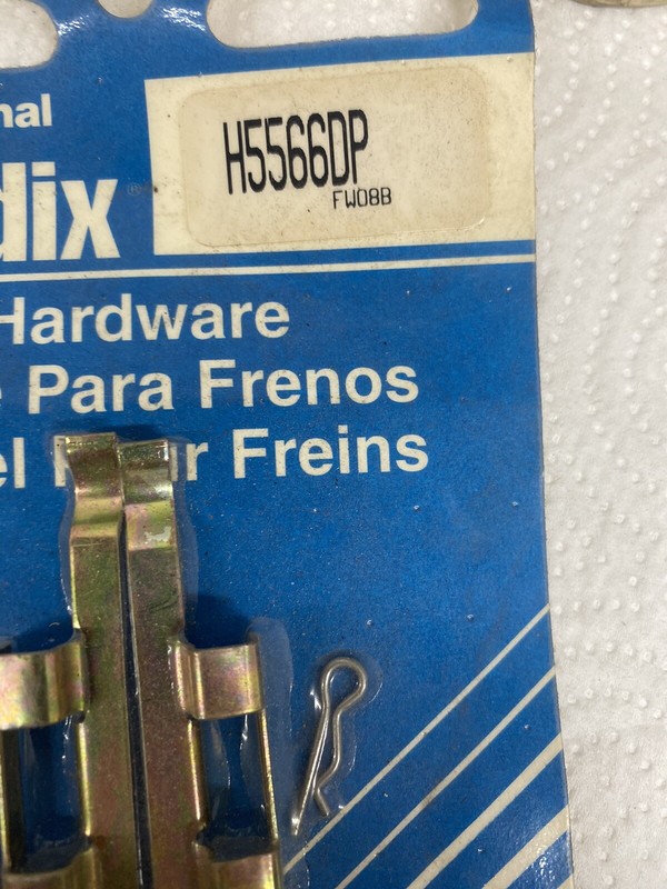 Bendix H5566DP Disc Brake Hardware Kit - Made in USA gallery