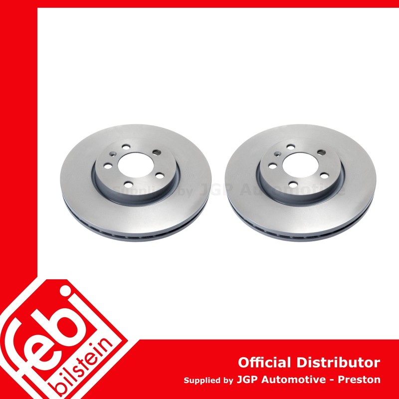 2X Front Brake Discs – 276 X 24mm – Audi VW Seat Skoda 2Q0615301H