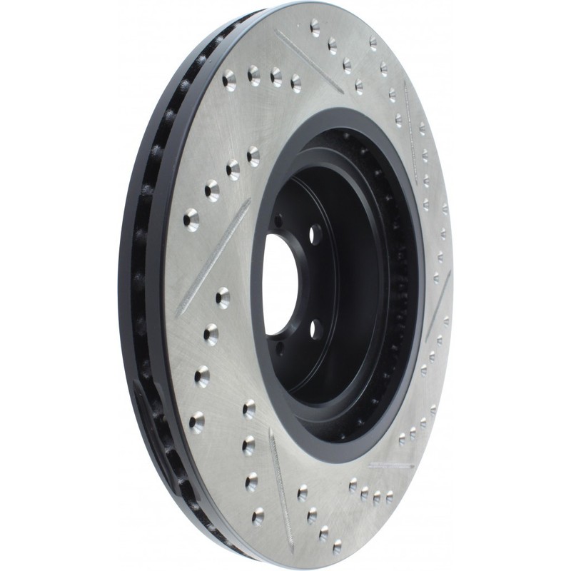 StopTech For Subaru Forester 2009 - 2018 Sport Slotted and Drilled Brake Rotor gallery