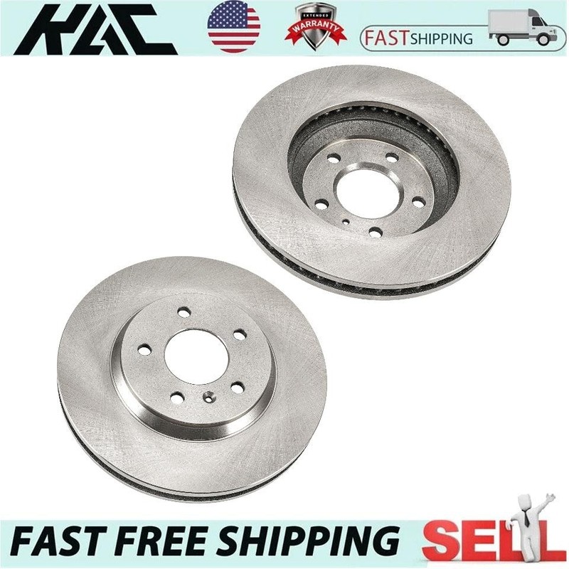 Front Brake Rotors For 2006-2013 Chevy Impala 2006-2008 Buick Lucerne 3.8L 2PC