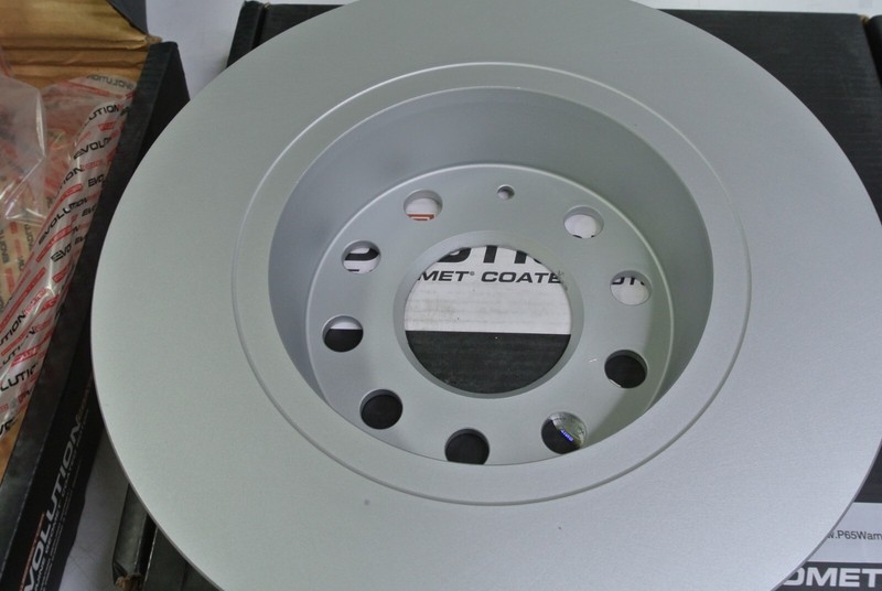 2 Powerstop Evolution EBR1204EVC Rear Geomet Coated Brake Rotor gallery