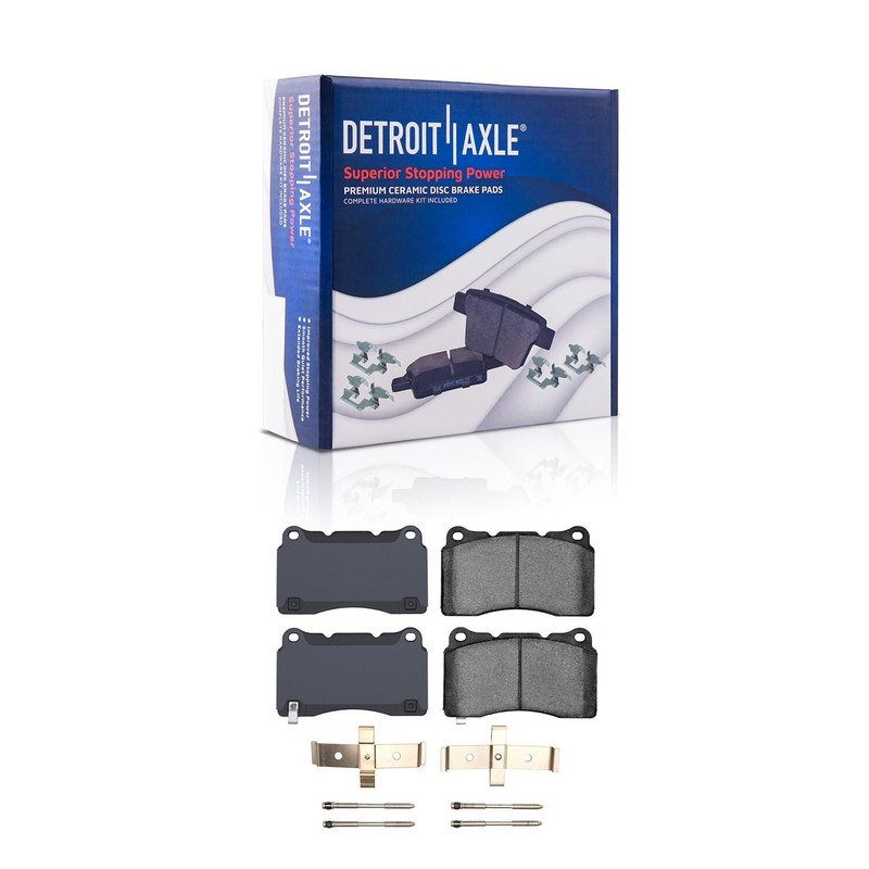 Front Drilled Disc Brake Rotors Brake Pads for 2010 - 2016 Hyundai Genesis Coupe gallery