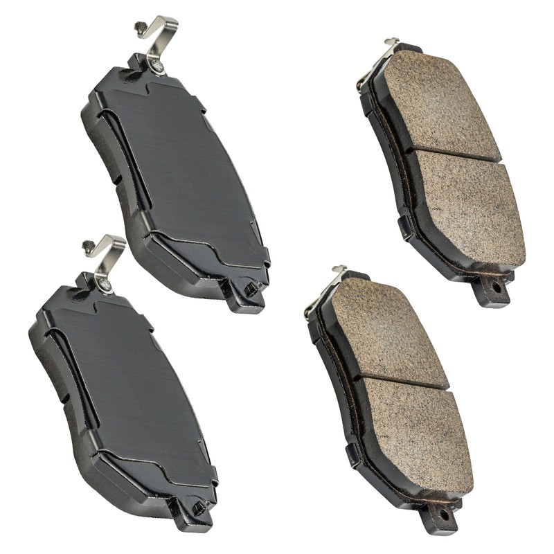 Front Drilled Slotted Ceramic Brake Pads and Rotors Fits Nissan Murano FX35 gallery