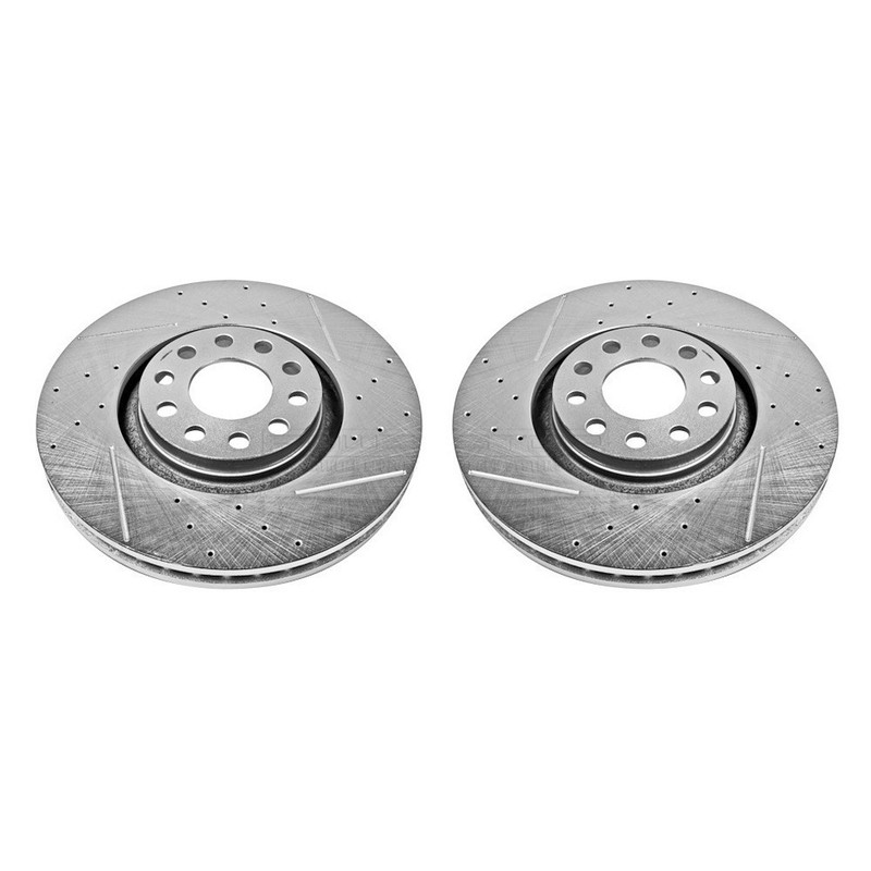 PowerStop EBR637XPR Brake Rotors For Audi S4 2000-2002 Front gallery