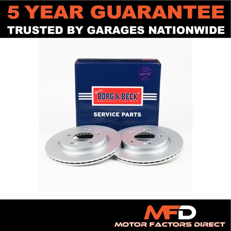 Fits Ssangyong Rexton 2017- 2.2 D MFD Rear 1x Brake Disc 4840136100