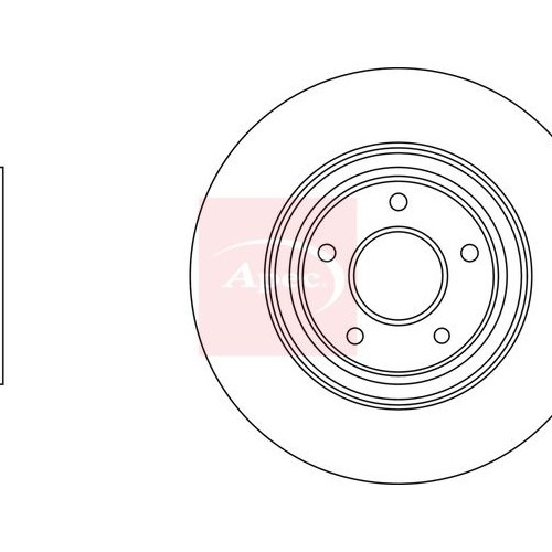 APEC Brake Disc DSK3227