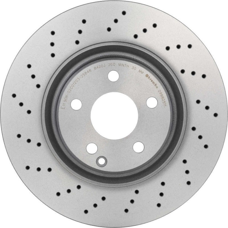 Disc Brake Rotor fits 2003-2012 Mercedes-Benz SL550 E350 E500 BREMBO NORTH AMER