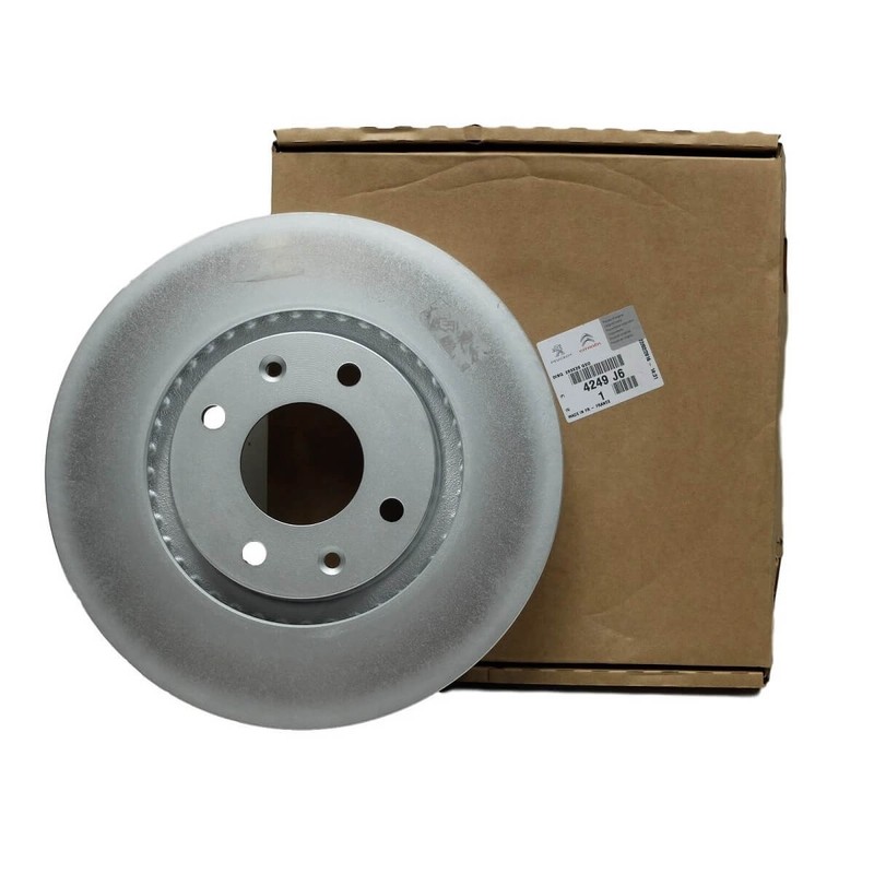Genuine PSA 283mm Brake Disc Single for Citroen DS Peugeot Vauxhall 4249J6 New