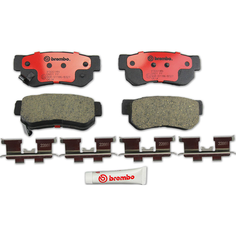 Brake Pads Rotors Set Front Rear Fits Hyundai Sonata 3.3L gallery