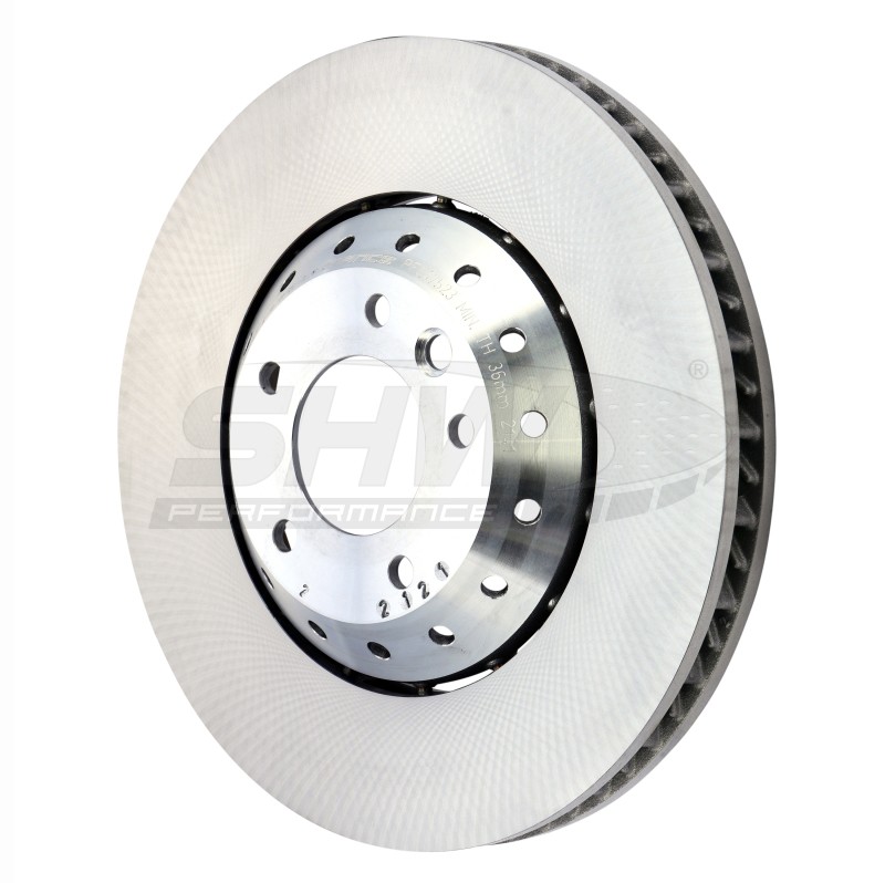 SHW Performance Brake Rotor for Porsche Cayenne GTS 2015-2018 – Left Front,