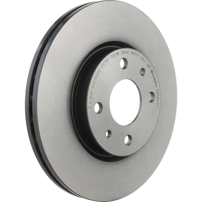 Disc Brake Rotor-Premium UV Coated OE Equivalent Rotor fits 12-17 Fiat 500 gallery