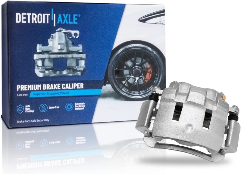 4WD 8-Lug Front Brake Pads Calipers Rotors for 1999-2005 Ford Excursion gallery