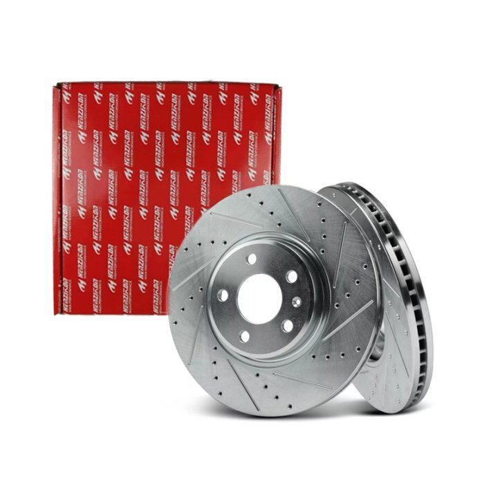 320mm Front Drilled &Slotted Brake Rotor For 2011-2015 2016 2017 Audi Q5 2012 S5