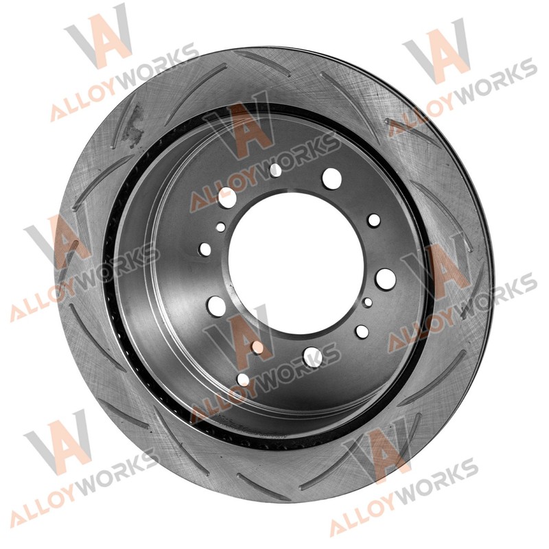 For Toyota LandCruiser Tundra Rear T3 4000 345mm 4x4 Slotted Brake Rotor Single# gallery