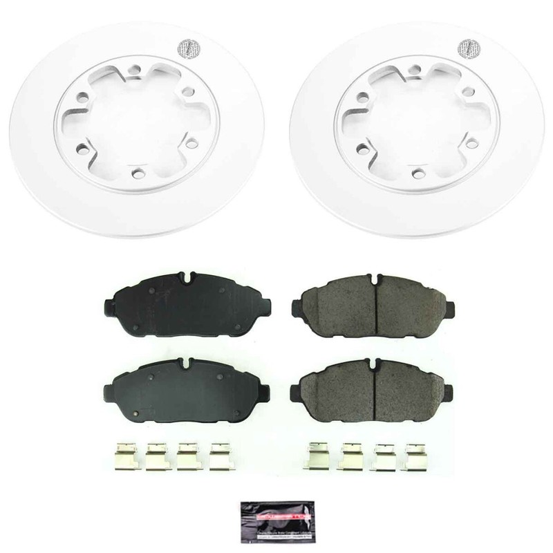 CRK8806 Powerstop 4-Wheel Set Brake Disc and Pad Kits Front & Rear for Ford gallery