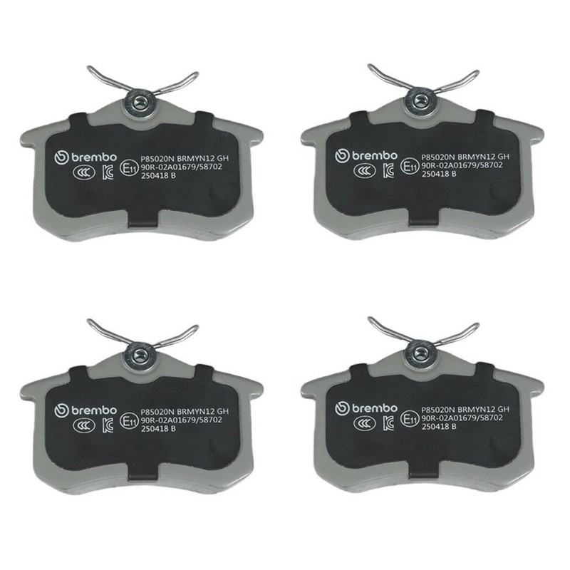 Brembo OEM Rear Ceramic Brake Pads Kit For 1999-2002 Volkswagen Cabrio 2.0L