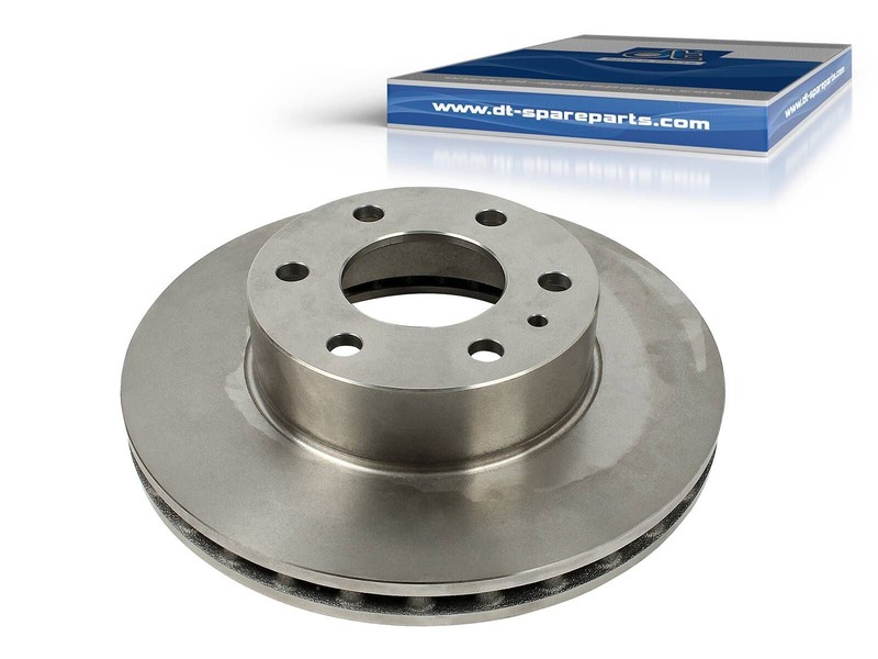 Brake disc DT Spare Parts 7.36081, D: 300 mm, 6 bores, b: 15,6 mm, P: 125 mm