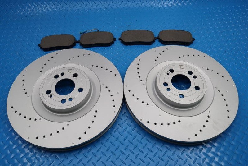 Mercedes Gle53 Gls63 Amg front brake pads & rotors TopEuro #12316 gallery