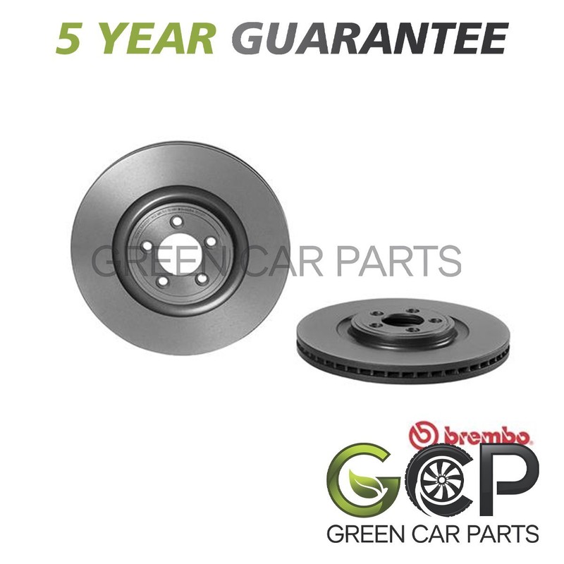 Brake Disc Front GCP Fits Jaguar XF 2008-2015 XJ 2003- XK 2006-2014 F-Type 2012-