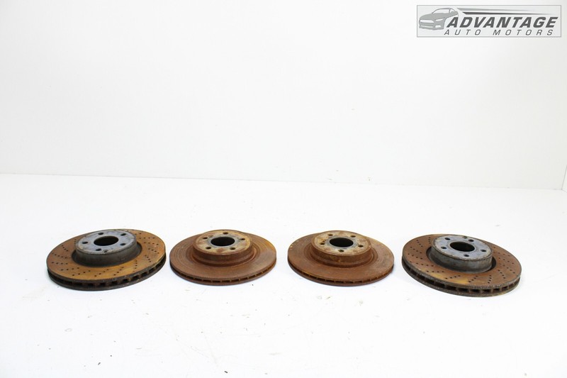 2012-2014 MERCEDES E350 C207 AWD PASSENGER & DRIVER SIDE BRAKE ROTOR DISC OEM