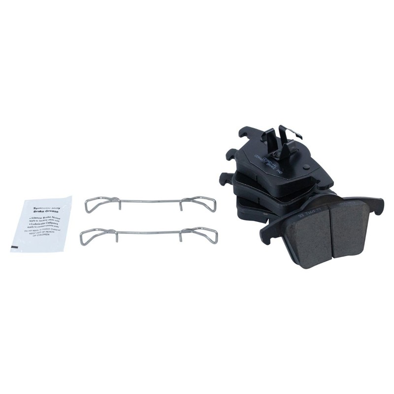 Front Ceramic Brake Pad & Rotor Front & Rear Kit w/Fluids for Volvo XC90 gallery