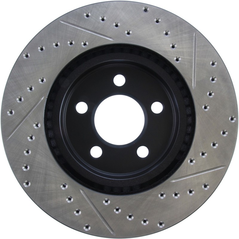 Front PAIR Stoptech Disc Brake Rotor for 2006-2021 Dodge Charger (43873) gallery