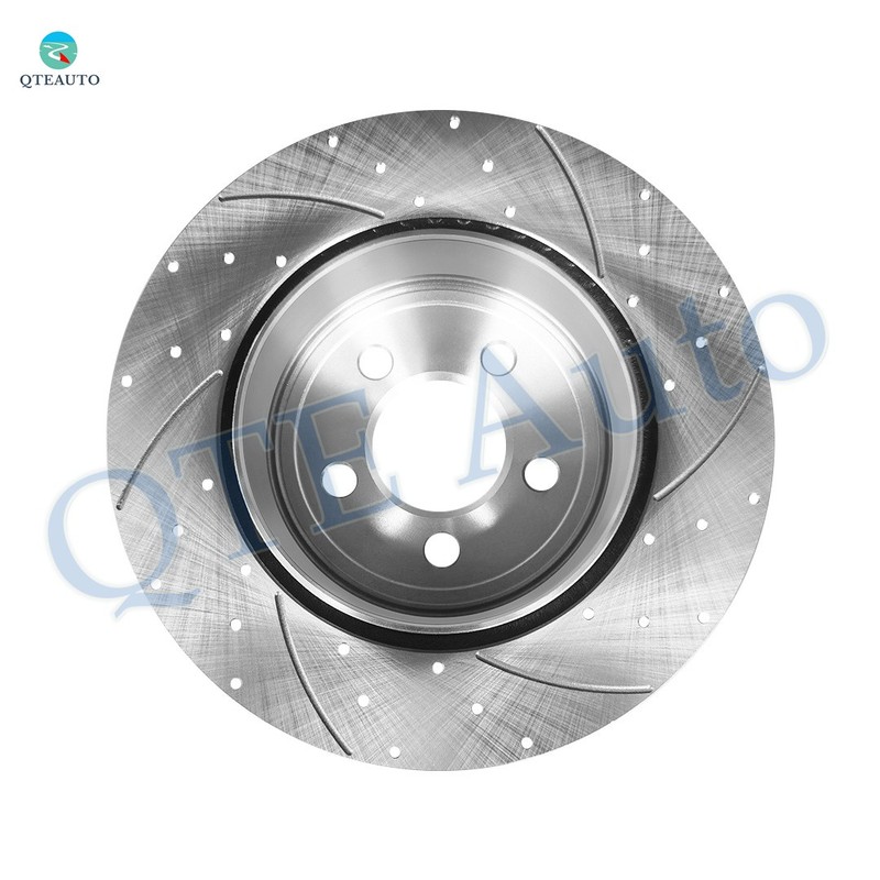 4 Front 320mm-Rear 320mm Drilled Slotted Brake Rotors For 2005 2008 Chrysler 300 gallery