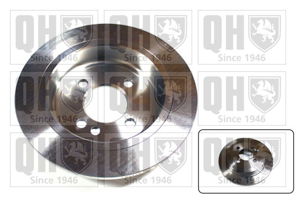 2x Brake Discs Pair Solid fits MINI COOPER 1.6 Rear 01 to 06 259mm Set QH New gallery