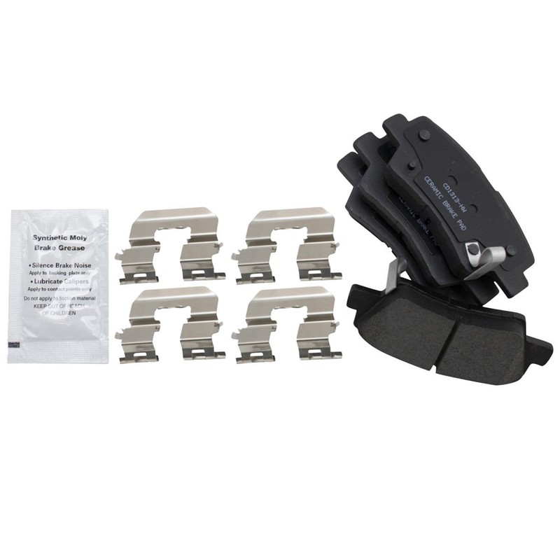 Rear Ceramic Brake Pads & Rotor Kit Fits 2010-2013 Kia Soul gallery