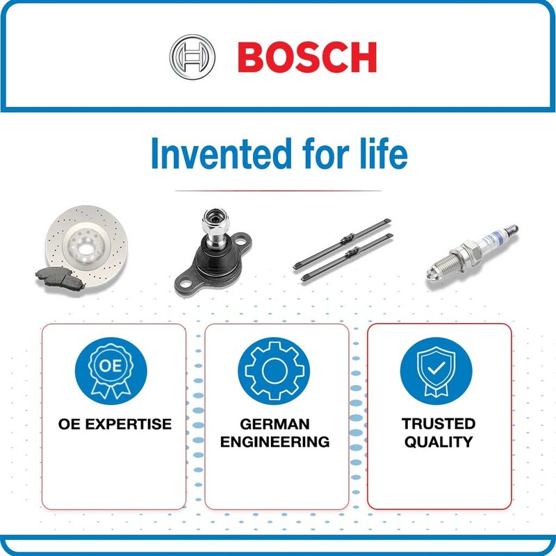 Bosch Rear Brake Disc Rotor - Solid 0986479400 - OEM for Citroen DS Peugeot gallery
