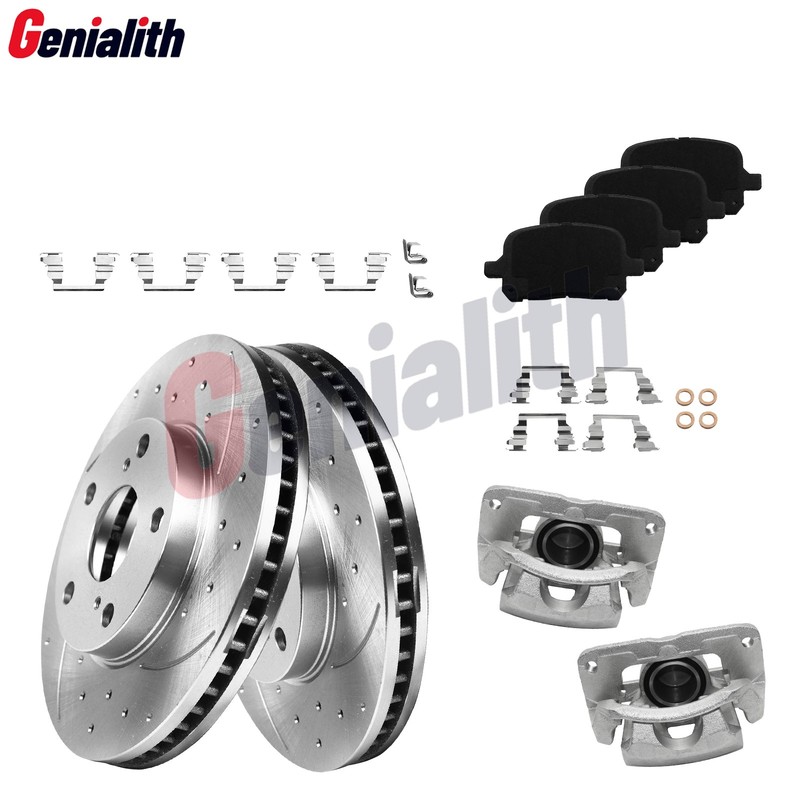 Front Disc Rotor Pads Brake caliper Fits Lexus ES300 Toyota Avalon Camry Solara