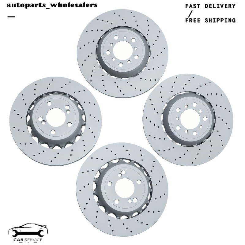 4Pcs Rear Front Left&Right Brake Disc Rotor For BMW F87 F80 F82 M3 M4 2015-2020