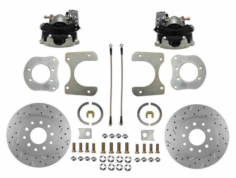 Fits 1984-06 Jeep Leed Brakes Rear Disc Brake Conversion Kit (drilled & slotted)