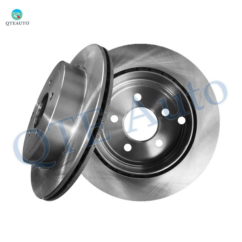 Rear 302mm Brake Disc Rotors For 2007-2010 Ford Edge