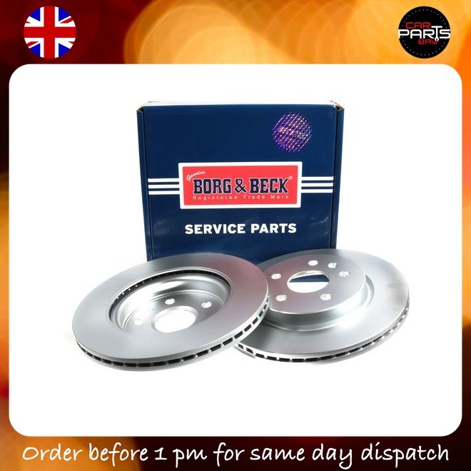BRAKE FOR VAUXHALL INSIGNIA DISCX2 BORG & BECK REAR