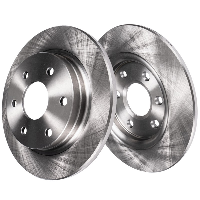 Rear Disc Brake Rotors & Ceramic Pads for 2001 2002 2003 Toyota Highlander 2WD gallery