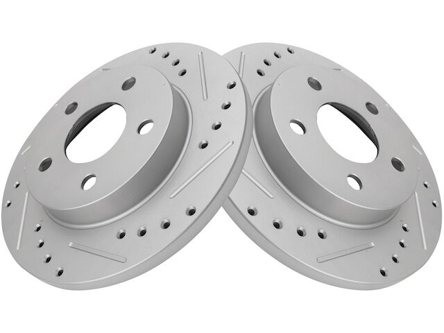 TRQ 52DT72W Rear Brake Rotor Set Fits 1993-2002 Lincoln Continental
