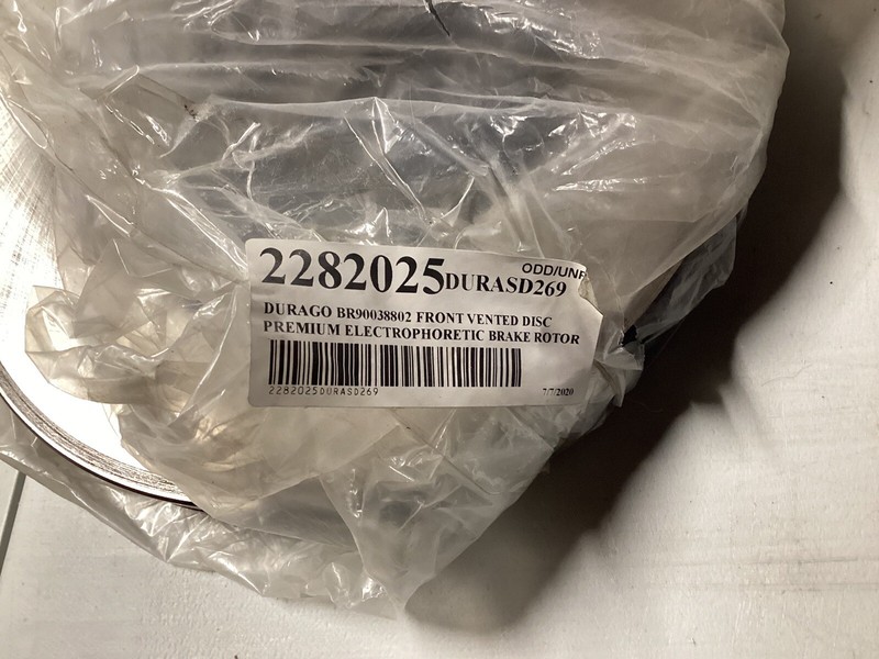 Durago Front Vented Disc Premium Electrophoretic Roptor BR90038802 EP Coated gallery