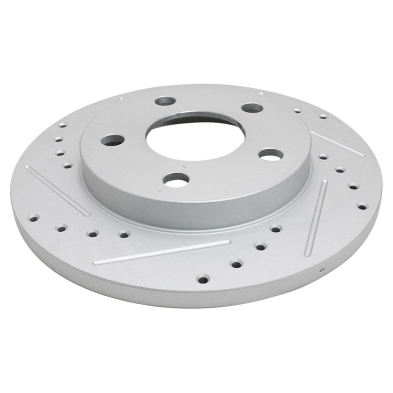 Brake Rotor Coated & Ceramic Pad Front & Rear Kit w/Chemicals gallery