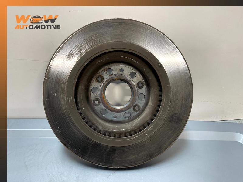 17-18 CADILLAC XT5 FRONT RIGHT & LEFT BRAKE DISC ROTORS PAIR SET OEM gallery